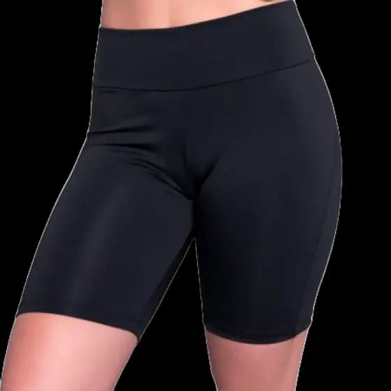 Bermuda Legging Meia Coxa Ciclista Suflex, Lycra, Cós Alto, Modeladora, Academia Fitness, Ginástica