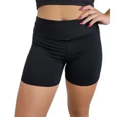 Shorts Leg Legging Suplex Academia Fitness Moda Feminina Cós Alto