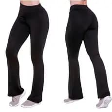 Calça Legging FLARE Flanelada, PELUCIADA, Boca de Sino, Bailarina, Cintura Alta Quentinha Térmica