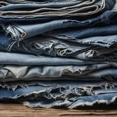 Retalho Jeans Pequeno - 1kg Patchwork