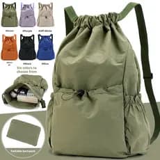 Mochila para estudantes masculinos e femininos, mochila escolar leve e moderna para atividades ao ar livre, bolsa esport