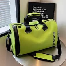Bolsa de viagem seca e molhada separação bolsa esportiva masculina Fitness bolsa de ombro viagem grande capacidade mochi