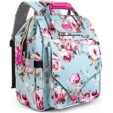 Bolsa de Maternidade em Tecido Oxford, Mochila Portátil para Passeios, Bolsa de Viagem de Grande Capacidade