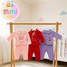 Kit Pagão Bebê Recém Nascido Menina Com 15 Peças Envio Imediato 3 Conjuntos RN