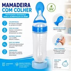 Kit Introdução Alimentar Colher Dosadora e Chupeta Mordedor Porta Frutas Para Seu Bebê Em Silicone