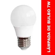 Lâmpada de Led Bulbo  7w - Branco Frio