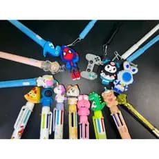 Caneta Fofa Colorida Para Páscoa E Festas , Material De Festa , Esferográfica,