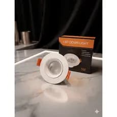 Kit 10 Spot Luminária Led 5W 7W 12W  Redondo Embutir 6000K Luz Branca