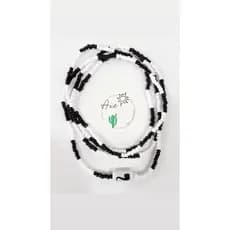 Guia de proteção -PRETO VELHO -Umbanda/Candomblé - miçangas de vidro -fio de contas c/ firma