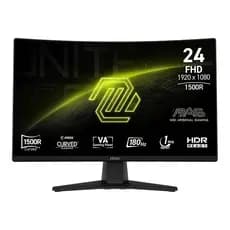 Monitor Gamer MSI MAG 242C, 23.6'', Full HD, 180Hz - 9S6-3BC31T-004