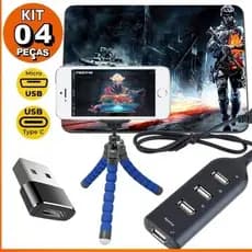 Kit 4 peças Gamer Top Mobilador Para Celular Completo Barato