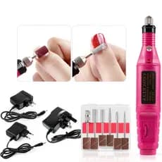 Lixadeira Eletrica Profissional Bloco Motor Bivolt Manicure Unha Lixa Original