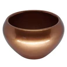Cachepot Vasinhos Para Arranjo Vaso Centro de Mesa Cerâmica Orquídea Suculentas Tam G