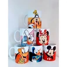 DISNEY CANECAS PERSONALIZADAS 325ML CANECA DE PORCELANA
