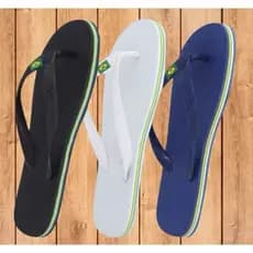 KIT 2 PARES DE CHINELO LISO COM BANDEIRINHA