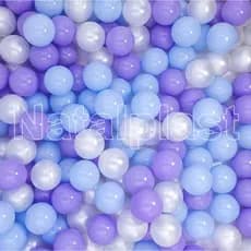 Bolinhas de Piscina Infantil Princesinha Sofia Kit 50 Unidades