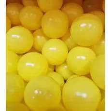 Bolinhas de Piscina Infantil 100 Unidades Amarelo