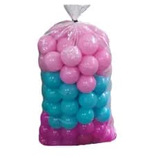 Bolinhas de Piscina para bebê - Saco com 100 unidades Sereia