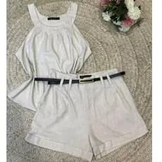 Conjunto 2 Peças Com Shorts e Regata 52031