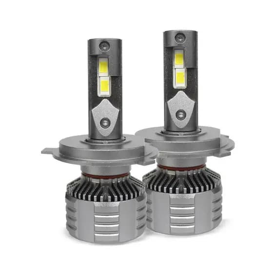 Kit Lâmpada Super LED H7 6000K 9000LM 50W 12/24V