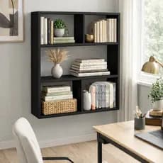 Estante Prateleira  para Parede | Porta Livros Decorativa Moderna 34