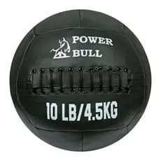 Kit 2 unidades Wall Ball Couro Eco Medicine Funcional 4,5 e 8,1kg - Power Bull