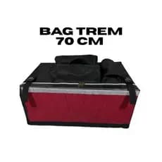Mochila BAG Material Reforçado Térmica 70CM Caixa de Isopor Laminado  Entrega Motoboy  P/ PIZZA TREM