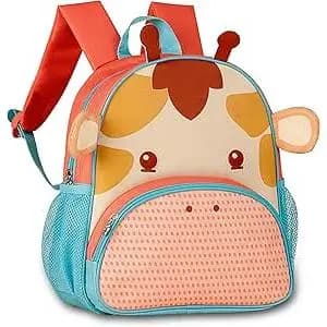 Mochila Infantil Pets Rodinhas e Costas Bichinhos Fofos Com Pelúcia Bolso Frontal Alça Regulável