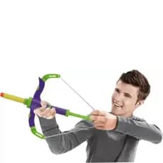 Mini Arco e Flecha Lançador Radical - Brinquedo Lançador de Dardos de Espuma! Zoop Toys