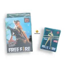 Jogo de cartas Luccas Neto e Free Fire - 50 unidades