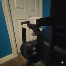Suporte De Parede Fone Headset Headphone gamer Organizador Setup