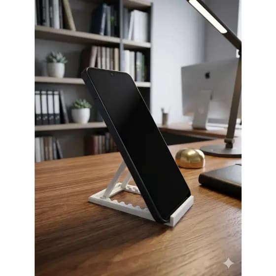 Suporte Celular Dobrável Portátil De Mesa Articulado Bolso Universal Viagem