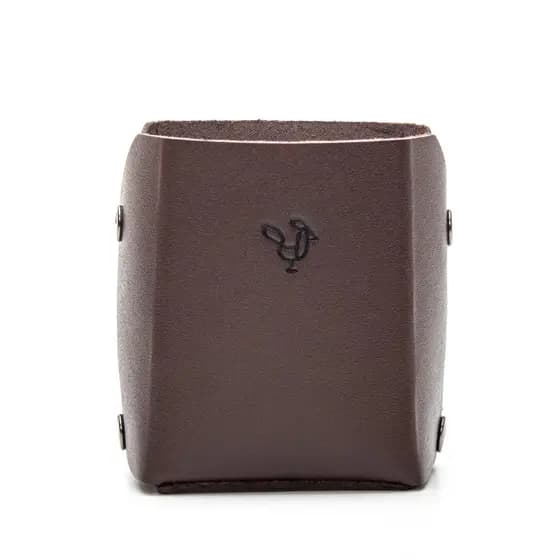 Porta caneta, Lápis De Couro Organizador Mesa Escritório