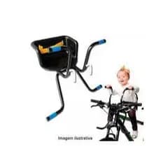 Cadeirinha Infantil Bicicleta Até 15kg PEIXINHO Dianteira Reforçada Para Bike