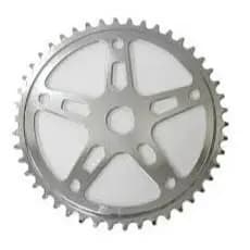 Coroa Engrenagem Bicicleta 46 Dentes Aço Cromada Oferta