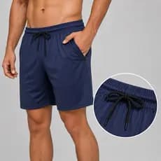 Bermuda Academia Masculino com Bolso Funcional Slim Tecido Poliéster