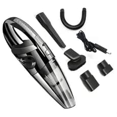 Aspirador de Pó portátil Turbo Sem Fio 7 em 1 Recarregável Multifuncional para carros, casa e tapete