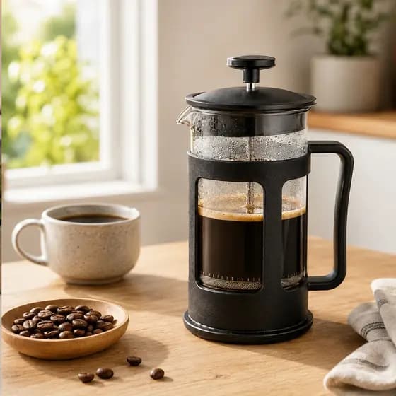 Cafeteira Prensa Francesa 600ml  Cremeira Café Élégance