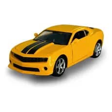 Carrinho Camaro De Ferro Abre As Portas Fricção Colecionável