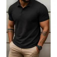 Camisa Polo Piquet Masculina Algodão Premium Casual Conforto