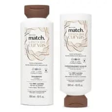 Kit condicionador e shampoo ciência das curvas o Boticário martch Science