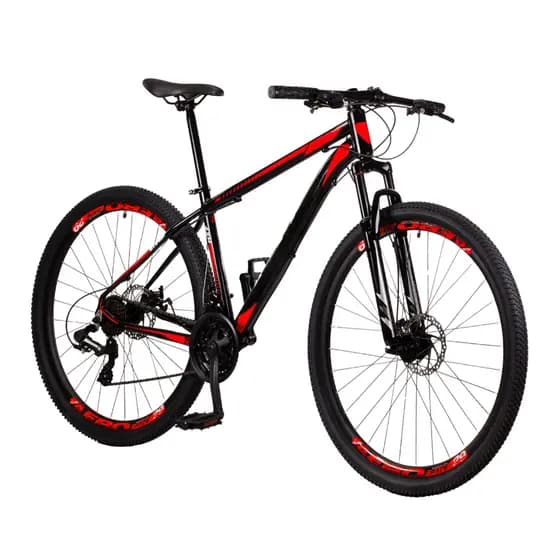 Bicicleta Aro 29  Freio Disco 21V index Alumínio Suspensão Aero MTB
