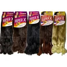 Cabelo Jumbo Tranças Box Braid HIPERX OU SUPER X - 1pct = 400gr
