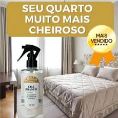 Odorizante Spray Ambientes e Tecidos Chá Branco 260ml Aromatizador Refrescante