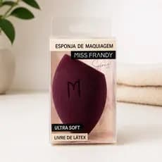 Esponja Chanfrada para Maquiagem - Marsala - Miss Frandy