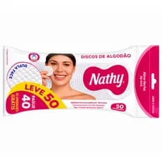 Discos de Algodão 50 unidades Nathy
