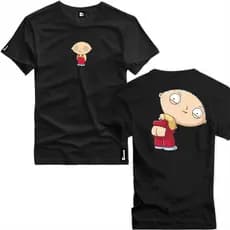 Camisa Camiseta Stewie Griffin Personagem De Filme Algodão