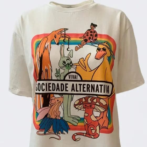 Camiseta Feminina Oversized e Estilosa para o Dia a Dia Camiseta t shirt feminina camiseta academia camiseta branca