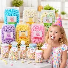 2000 Mini Suspiro P/ Lembrancinha  casamento chá de bebe festa infantil  escolha a cor