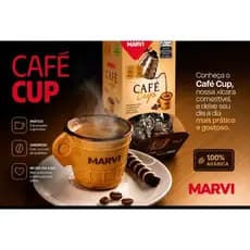 Xicara Café Cup Casquinha Crocante Marvi Canguru 30 Unid